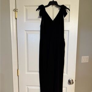Aqua Black Pantsuit